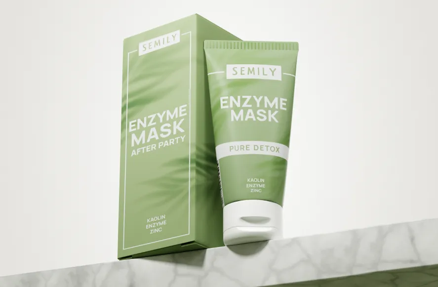 Маска для лица с глиной