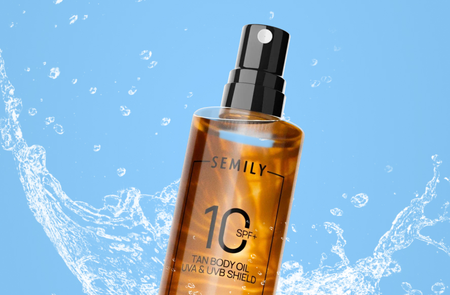 Солнцезащитное масло SPF 10