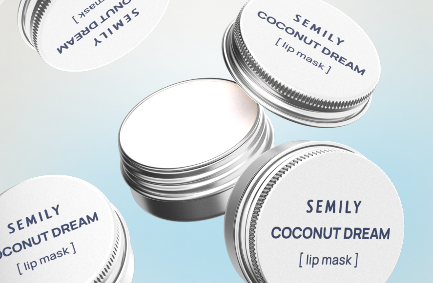Маска-бальзам для губ с кокосом